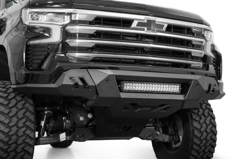 Addictive Desert Designs2022+ Chevrolet Silverado 1500 Black Label Front Bumper - Image 19