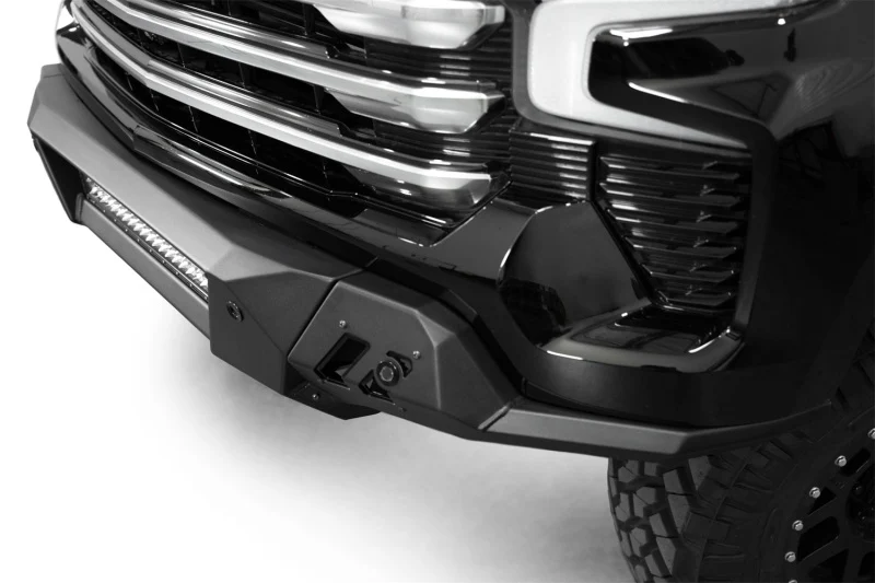 Addictive Desert Designs2022+ Chevrolet Silverado 1500 Black Label Front Bumper - Image 3
