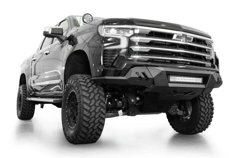 Addictive Desert Designs2022+ Chevrolet Silverado 1500 Black Label Front Bumper - Image 4