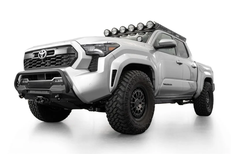 Addictive Desert Designs2024+ Toyota Tacoma Stealth Center Mount Winch Front Bumper w/ Top Hoop - Image 11
