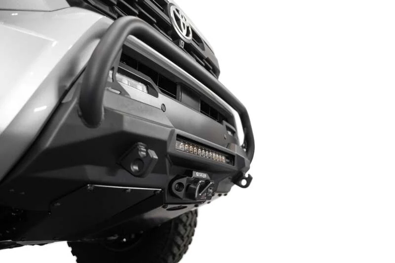 Addictive Desert Designs2024+ Toyota Tacoma Stealth Center Mount Winch Front Bumper w/ Top Hoop - Image 14