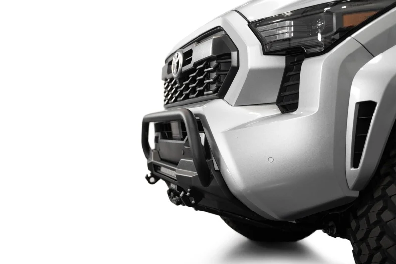 Addictive Desert Designs2024+ Toyota Tacoma Stealth Center Mount Winch Front Bumper w/ Top Hoop - Image 3