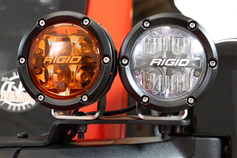 Addictive Desert Designs21-23 Ford Bronco/Raptor Dual Ditch Light Brackets - Image 11