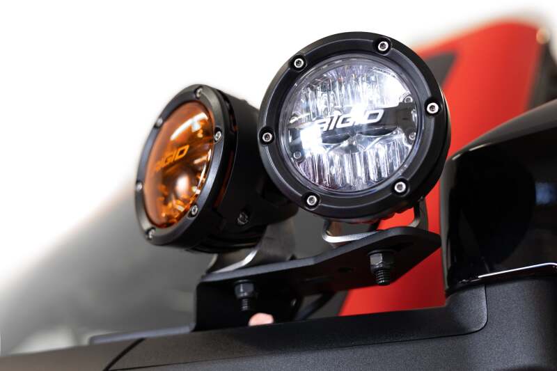 Addictive Desert Designs21-23 Ford Bronco/Raptor Dual Ditch Light Brackets - Image 23