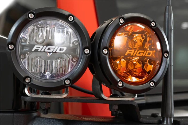 Addictive Desert Designs21-23 Ford Bronco/Raptor Dual Ditch Light Brackets - Image 5