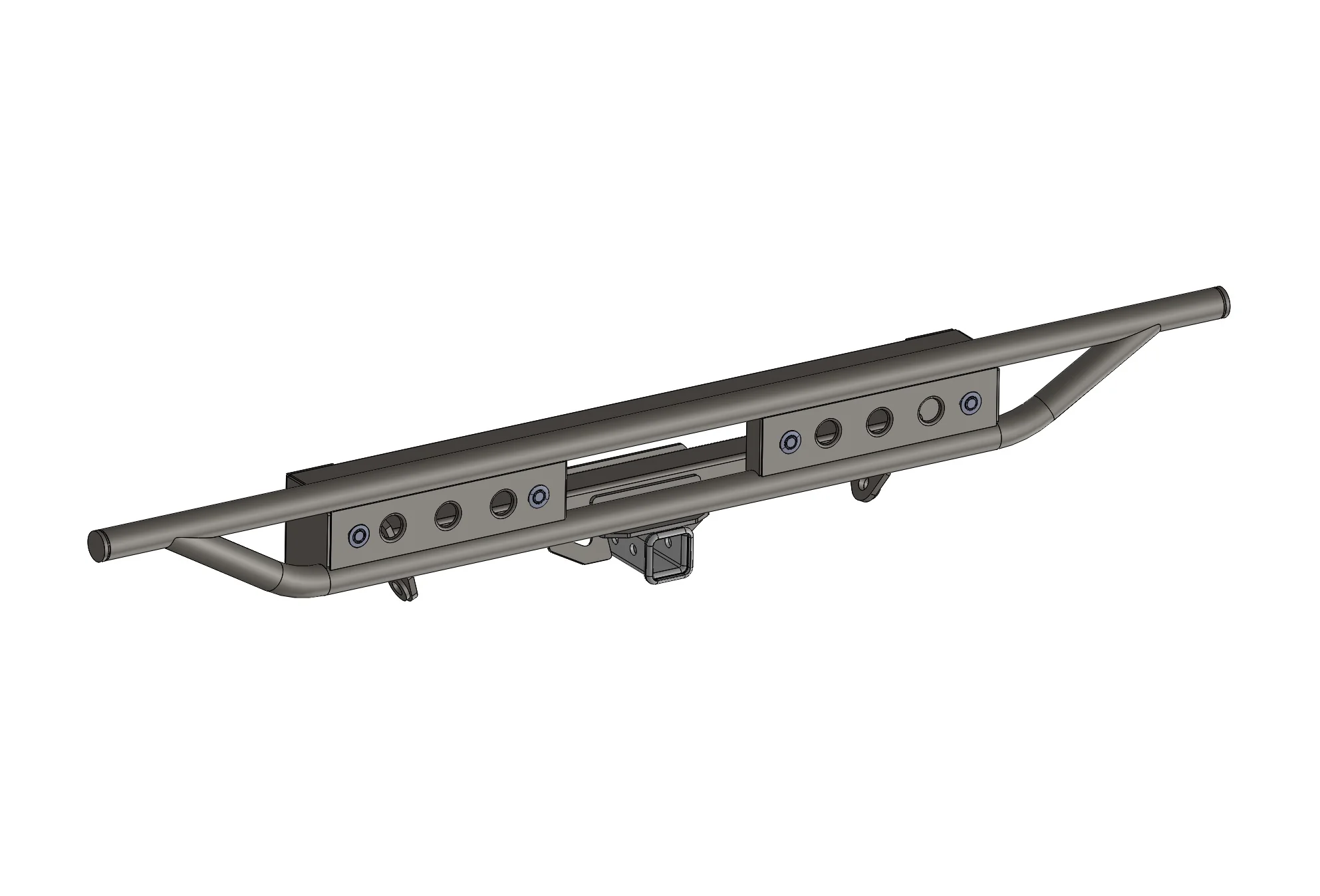 Gen 2 Raptor Rear Motion Bumper With Integrated Trailer Hitch - Image 4